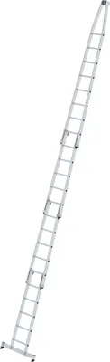 Produktbild von Günzburger Steigtechnik Sprossen-Glasreinigerleiter mit nivello-Traverse 4tlg. - 011023