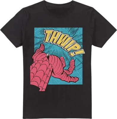 Produktbild von Spider-Man - "Thwip" T-Shirt für Herren TV4023 (3XL) (Schwarz)