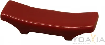 Produktbild von Melamin Rot Essstäbchen Bank - Ablage / Stäbchenbank ca.6x2x1cm