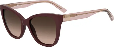 Produktbild von MOSCHINO LOVE MOL097/S Burgundy 2 54/18/140 Damen Sonnenbrillen