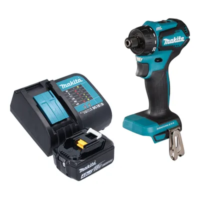 Produktbild von Makita DDF 083 SM1 Akku Bohrschrauber 18 V 40 Nm 1/4'' Brushless + 1x Akku 4,0 Ah + Ladegerät