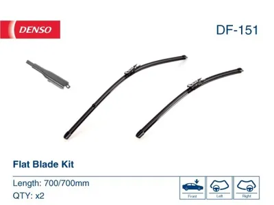 Produktbild von DENSO Scheibenwischer DF-151 für FORD Kuga Mk2 (DM2) für FORD USA EDGE 700/700mm