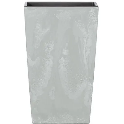 Produktbild von DEUBA® Blumentopf 91L 75x40x40 cm Betonoptik Inkl. Einlegeboden Indoor Outdoor Blumenkasten Pflanzkübel Grau