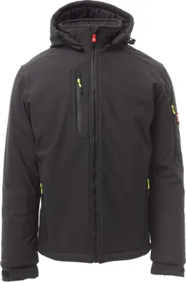 Produktbild von Payper Creek Pad Soft-Shell Jacke Wattiert/Anthrazit/Schwarz Gr. XL, S00330