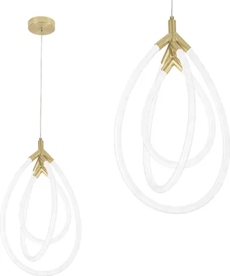 Image de Lampe Suspendue Toolight Led G018-CP Gold