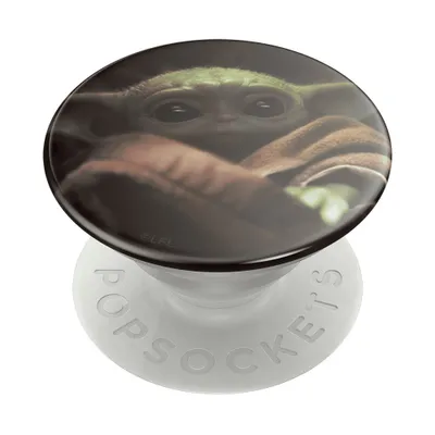 Produktbild von PopSockets | PopGrip | Ausziehbarer Sockel und Griff für Smartphones und Tablets | Fingerhalter Baby Yoda