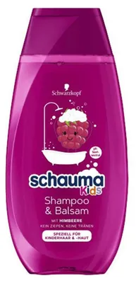 Obrázek produktu pro Schauma šampon a balzám pro děti s vůní malin ph neutrální 250ml