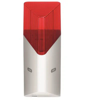 Produktbild von ABUS FUSG35000A, Wireless siren, Innen/Außen, Acrylnitril-Butadien-Styrol (ABS), 100 dB, IP44, Rot, Weiß