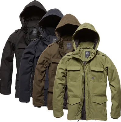 Obrázek produktu pro Vintage Industries Bunda Darren Parka, Barva:olive drab, Velikost:XL