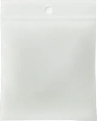 Zdjęcie produktu dla Torebka strunowa 50x70mm 50um 50szt. BIAŁA