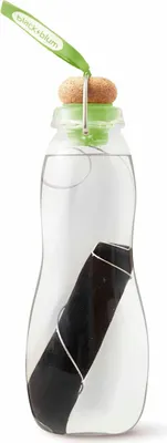 Produktbild von Glasflasche Eau Good, Limettengrün, 650 ml