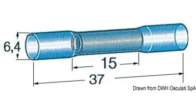 Image de Manchon thermorétractable isolé 1-2,5 mm² , 100 pièces