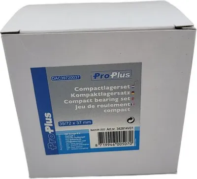Produktbild von Kompaktlagersatz 39/72x37mm universal