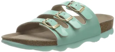 Produktbild von Superfit Mädchen FUSSBETTPANTOFFEL Hausschuh, TÜRKIS, 25