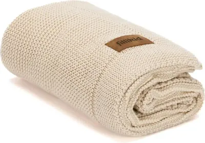 Produktbild von Fillikid Babydecke Strick 80x100 cm natur