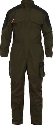 Produktbild von F. Engel Galaxy Overall, Forest Green/Schwarz, Gr. 6XL