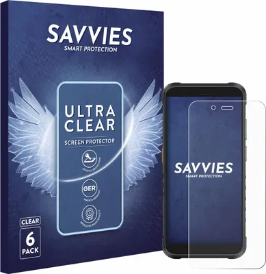 Produktbild von 6x Für Ulefone RugKing Schutzfolie Savvies Displayschutz Display Schutz Folie Klar Transparent
