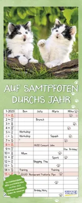 Produktbild von Auf Samtpfoten durch's Jahr 2023