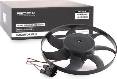 Produktbild von RIDEX 508R0014 Lüfter Motorkühlung Kühlerlüfter für VW Transporter IV Bus (70B, 70C, 7DB, 7DK, 70J, 70K, 7DC, 7DJ) Wasserkühler