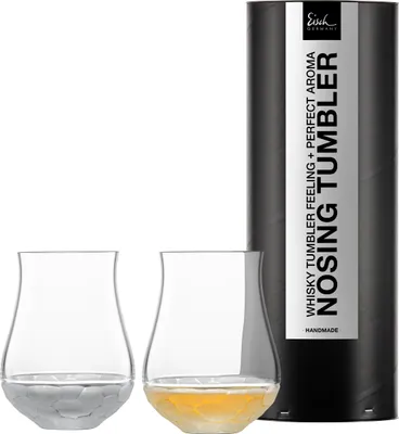 Image de Eisch Vorteilset 2 Stück 2 Whisky Nosing Tumblers 128/8 in Geschenkröhre HAMILTON 78112808 und Geschenk + Spende