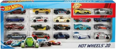 Produktbild von Mattel H7045 Hot Wheels Werkstatt 20 Autos Assorted