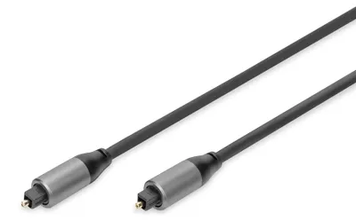 Imagen del producto de DIGITUS DB-510510-030-S: Cable de conexión Toslink, con conector Toslink, 3,0 metros