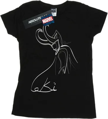 Produktbild von Marvel - T-Shirt für Damen BI34941 (L) (Schwarz)