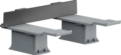 Immagine prodotto di hansgrohe AXOR Kit d'adaptateurs universels pour accessoires AXOR, 42870330, 42870330