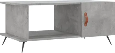 Obrázek produktu pro vidaXL Konferenční stolek Concrete Grey 90x50x40 cm Materiál dřevo