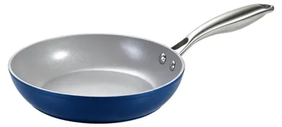 Productafbeelding van TERRA koekenpan, diameter: 24 x 5 cm, aluminium, blauw, met keramische coating