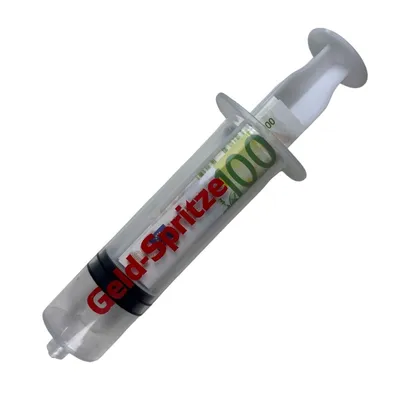 Produktbild von Finanzspritze Geldgeschenk Geld-Spritze mit Geschenkverpackung