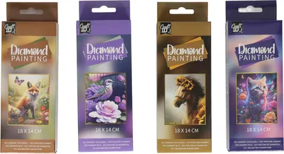Image de Diamond Painting Animaux Design - À l'unité