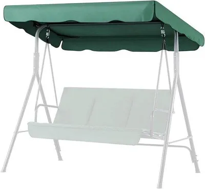 Produktbild von Famanu Ersatzdach für Gartenschaukel – UV-beständiges Sonnensegel für 2-Sitzer