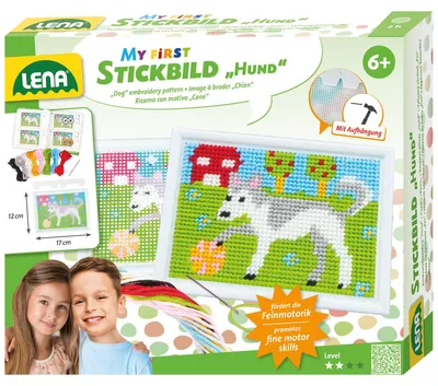 Zdjęcie produktu dla Lena 42626, Zestaw artystyczny dla dzieci, 6 lat(a), Wielobarwny