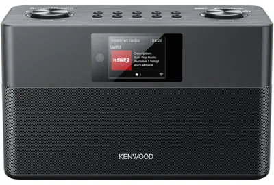 Obrázek produktu pro Kenwood CR-ST100S-B, Internet, Digitální, DAB+, FM, 87,5 - 108 MHz, 174.928 239.200 MHz, PTY