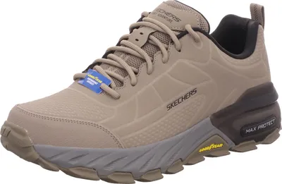A single men's hiking shoe is shown from a side-angle on a white background.