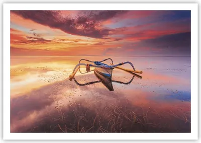 Produktbild von Poster - Poster ohne Rahmen - £ódŸ Westen Die Sonne - 100x70 cm - Wand Bild - Wanddeko - Wandbilder - Kunstposter - Wandposter - Bilder - Kunstdruck - Wanddekoration - Wandbild - P2XAA100x70-4433