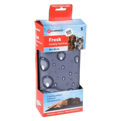 Produktbild von FLAMINGO Kühlkissen für Hunde Fresk Drop Grau S