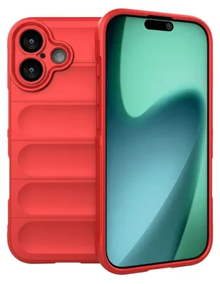 Zdjęcie produktu dla Magic Shield Etui dla Apple iPhone 17 - Czerwony KP38487