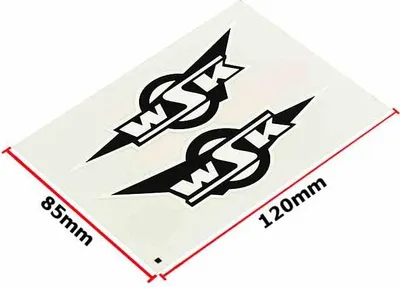 Zdjęcie produktu dla Wsk Naklejka Czarna Kompl. Cat-E