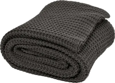 Produktbild von nielsen HOME Wohndecke Alen gestrickt, 150x200 cm, Antik Grau, 100% Baumwolle, Strick, ® Standard 100
