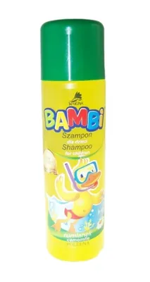 Zdjęcie produktu dla Szampon Do Włosów Dla Dzieci Bambi Rumiankowy 150 Ml