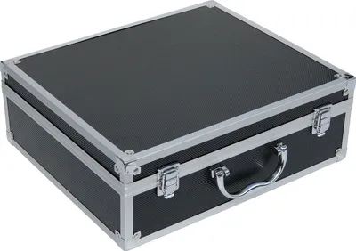 Produktbild von ECI Aluminium Koffer Schwarz Würfelschaum LxBxH 350 x 300 x 120 mm
