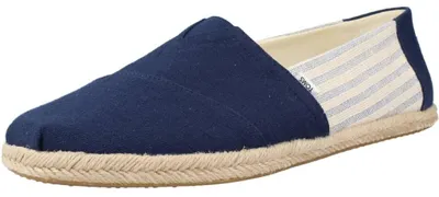 Immagine prodotto di TOMS, scarpa da uomo, modello Alpargata Rope Classic, slip-on, colore blu navy, taglia 39 EU