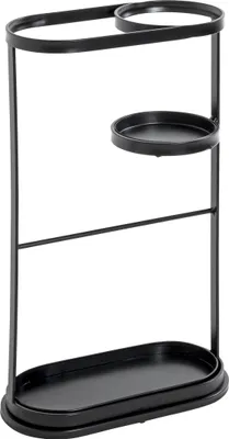 Produktbild von HAKU Schirmständer schwarz - Metall, B/H/T: 37x60x18 cm