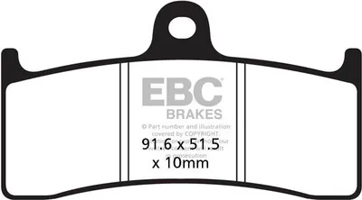 Immagine prodotto di FA249HH Pastiglie per freni EBC Goldstuff