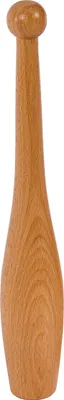 Produktbild von Turnkeule aus Hartholz, Jonglierkeule, Gymnastikkeule, 36 cm