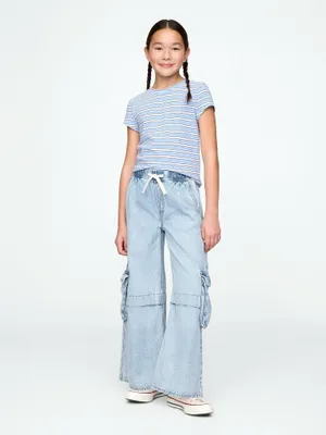 Obrázek produktu pro Dětské džíny GAP Baggy Cargo Ultrasoft 738626-00__XS