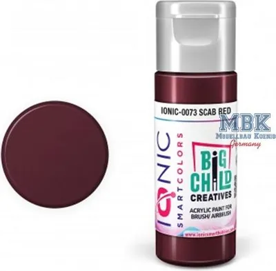 Zdjęcie produktu dla Amunicja MIG IONIC-0073 IONIC COLORS Scab Red