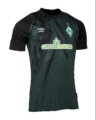 Produktbild von Umbro Herren SV Werder Bremen 3rd Trikot 2022 2023 schwarz Gr S